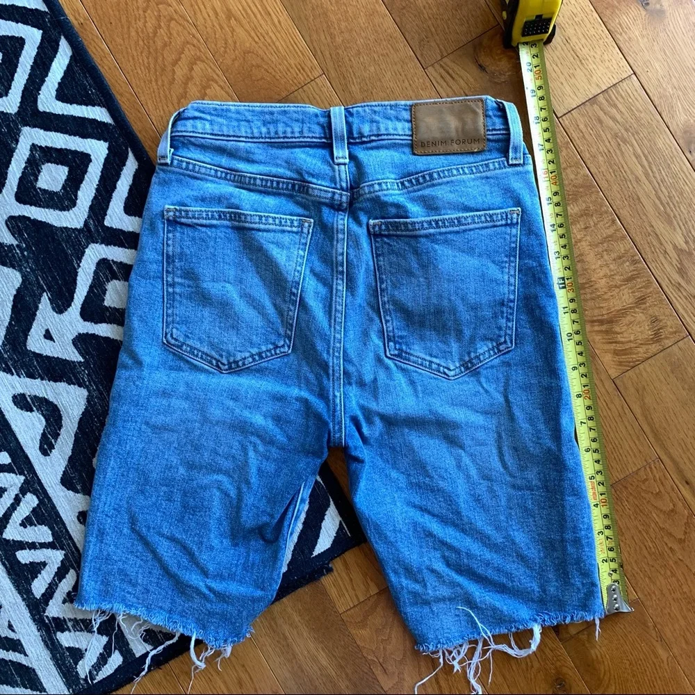 Denim Forum Mid Length Shorts - Picture 8 of 9